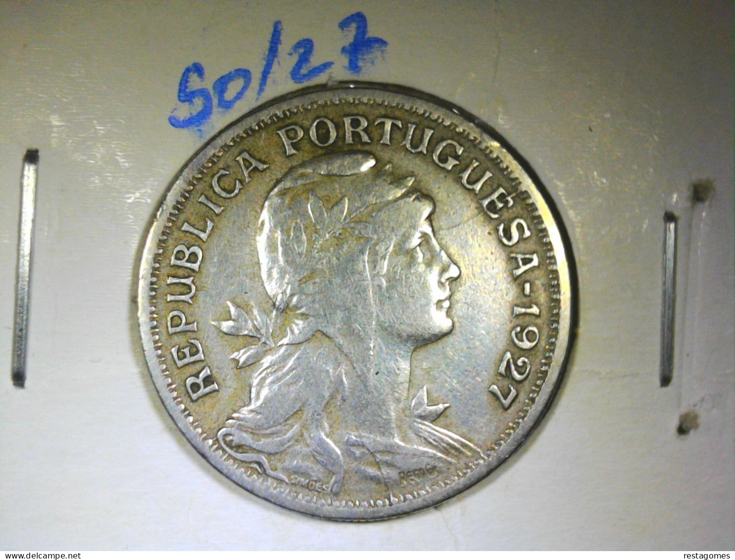 Portugal 50 Centavos 1927 - Portugal