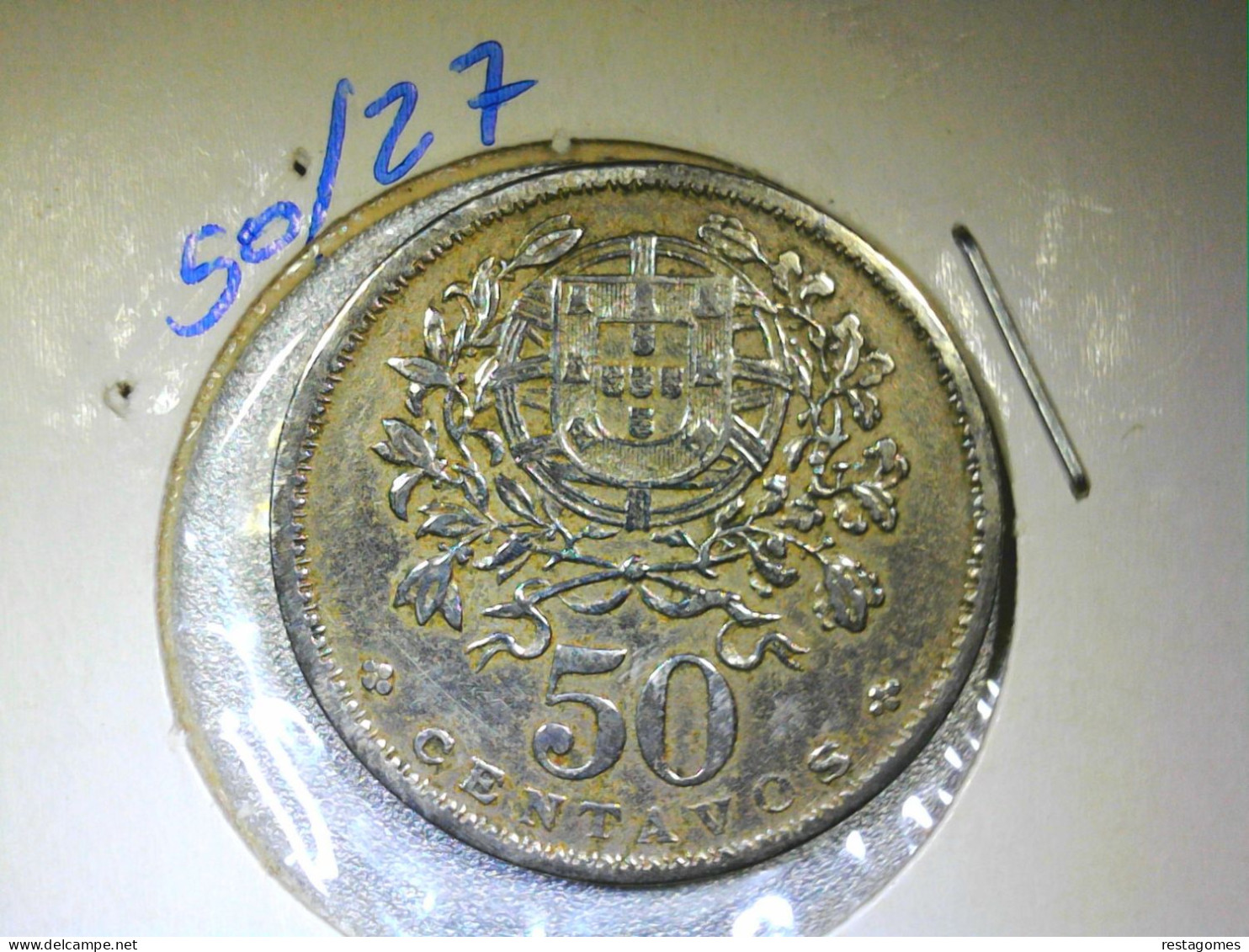 Portugal 50 Centavos 1927 - Portugal