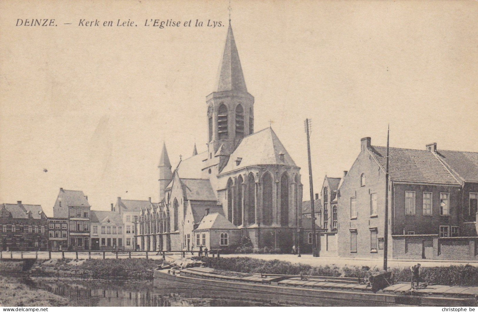 Deinze, Kerk En Leie,  (pk85859) - Deinze