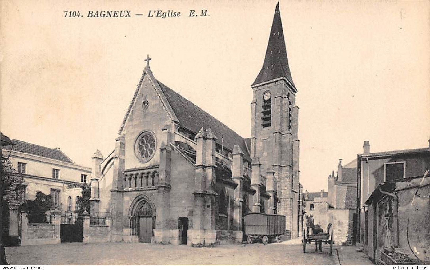 Bagneux          92       L'église         (voir Scan) - Bagneux