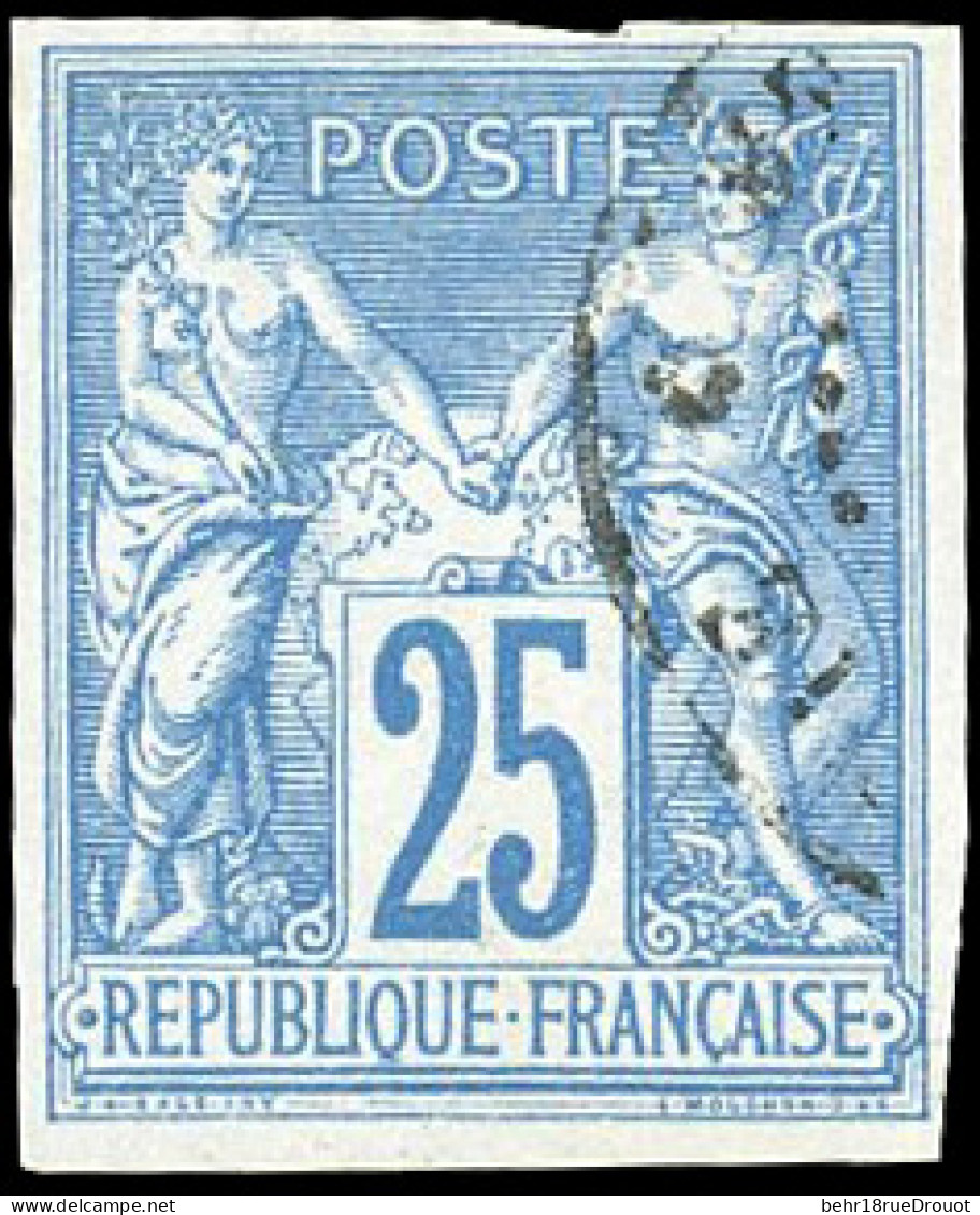 Obl. 35 - 25c. Bleu. Obl. TB. - Other & Unclassified