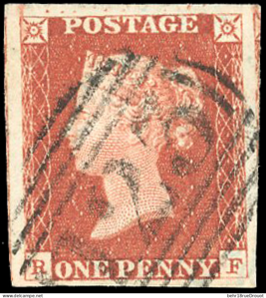 Obl. SG#8 - 1p. Red-brown. "R.F". Used. Very Nice Stamp. VF. - Autres & Non Classés