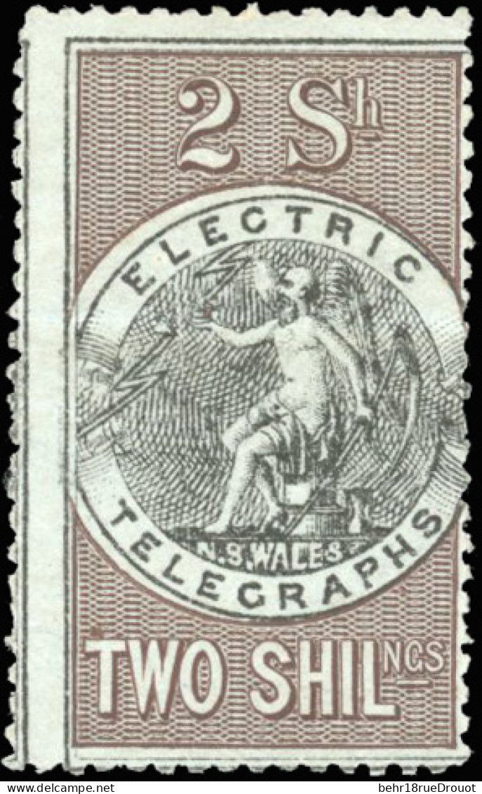 (*) SG#T1/T5 - Telegraph Stamps. 5 Values. 6p. & 1sh. Optd. SPECIMEN. VF. - Autres & Non Classés