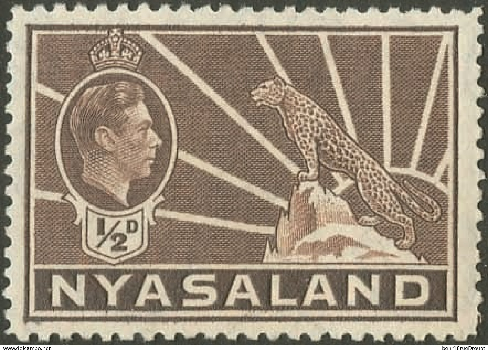 * SG#130a/131b+132 - + 132a + 133 + 133a + 134/143. Set Of 16. F To VF. - Nyasaland (1907-1953)