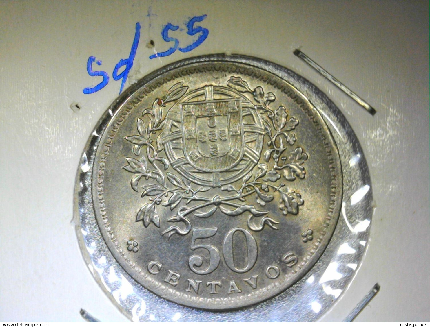 Portugal 50 Centavos 1955 - Portugal