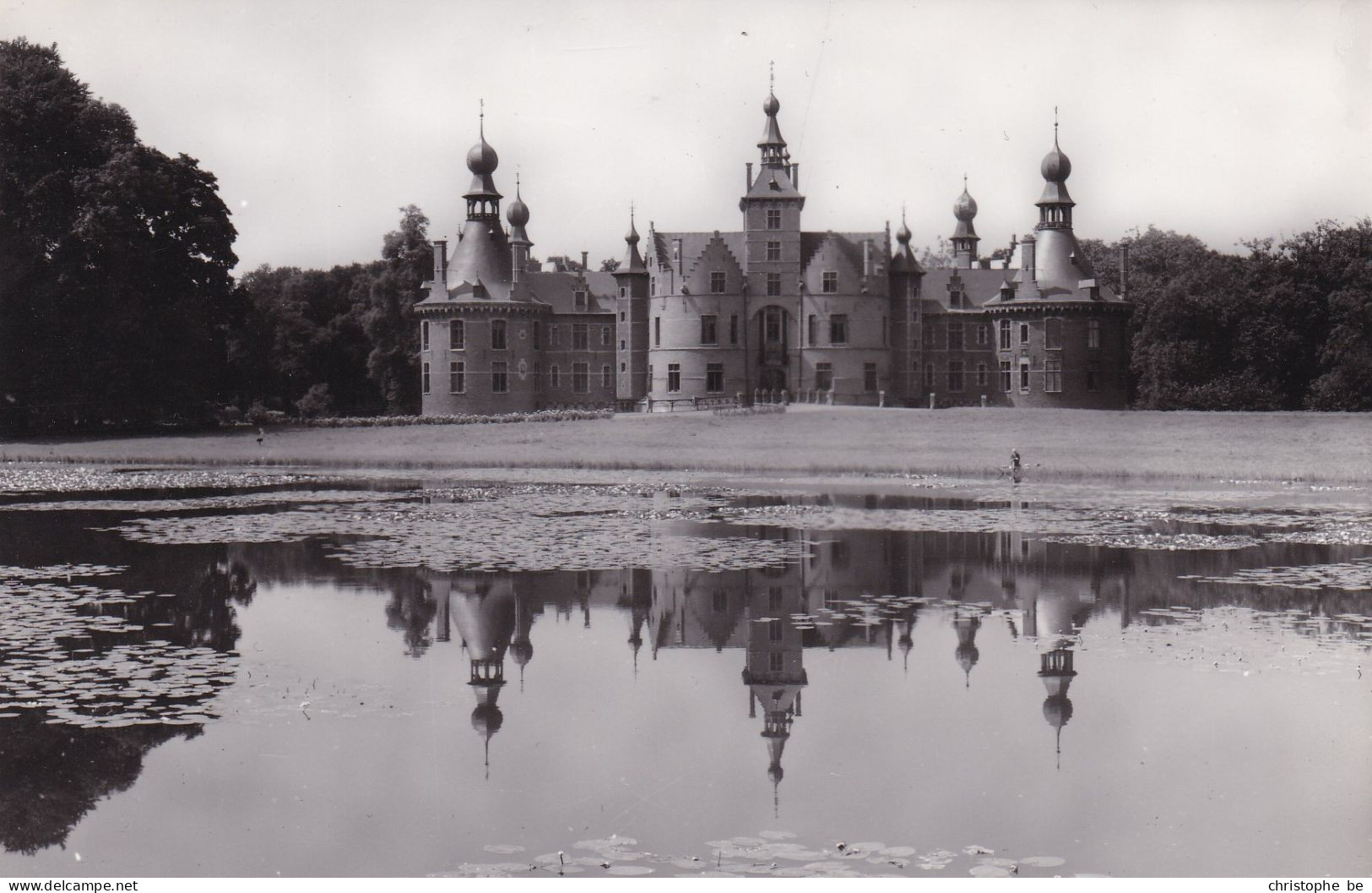 Deinze Bachte Maria Leerne, Kasteel Ooidonk, Voorgevel En Vijver (pk85872) - Deinze