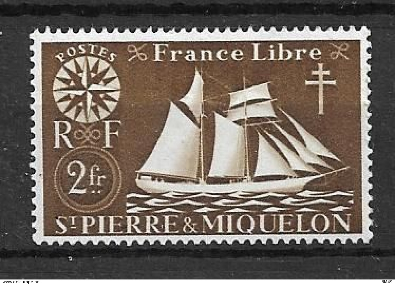 St.Pierre Et Miquelon   1942   N° 303  NEUF - Unused Stamps