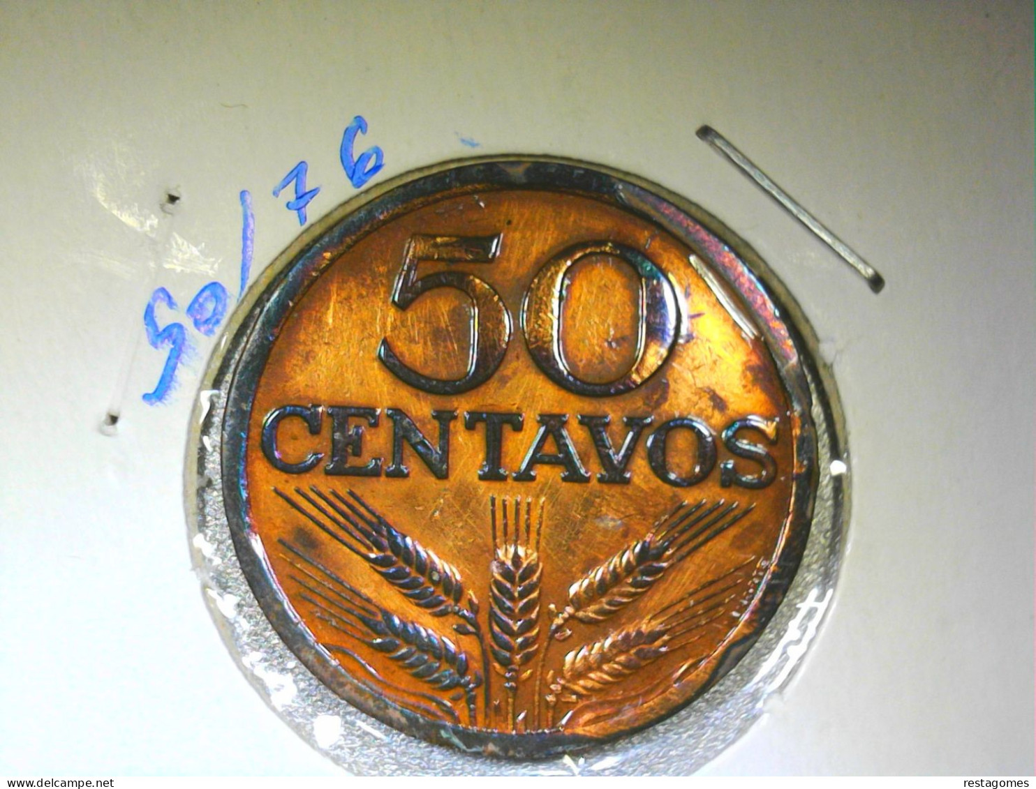 Portugal 50 Centavos 1976 - Portugal