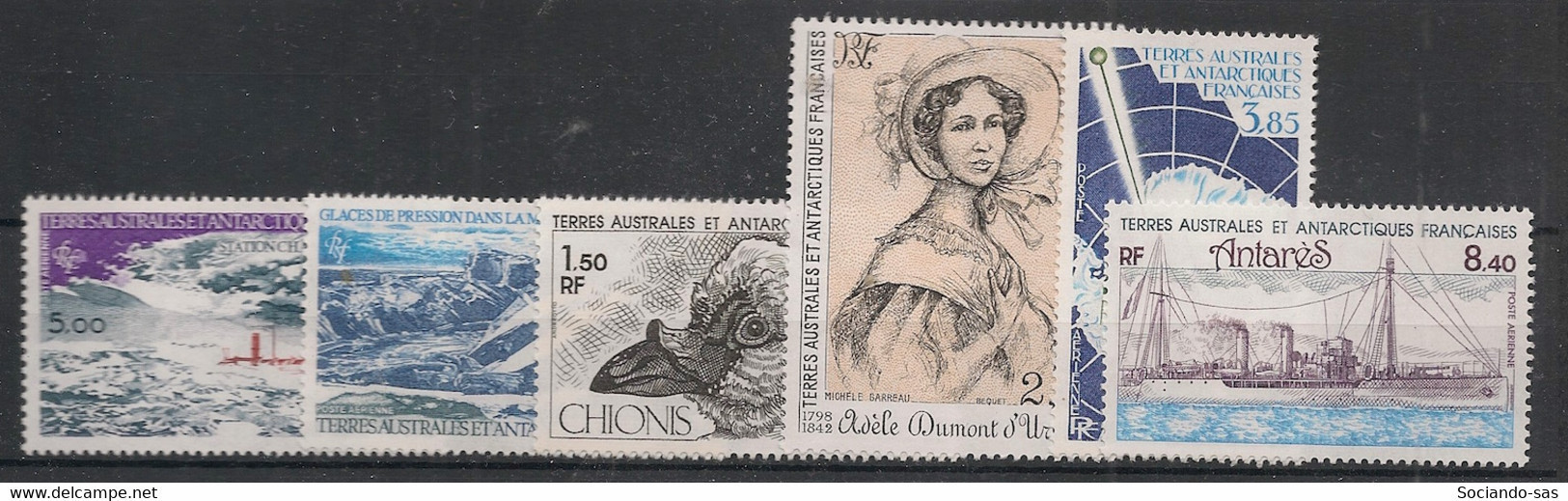 TAAF - Poste Aérienne PA - Année Complète 1981 - N°Yv. 65 à 70 - 6 Valeurs - Neuf Luxe ** / MNH / Postfrisch - Full Years