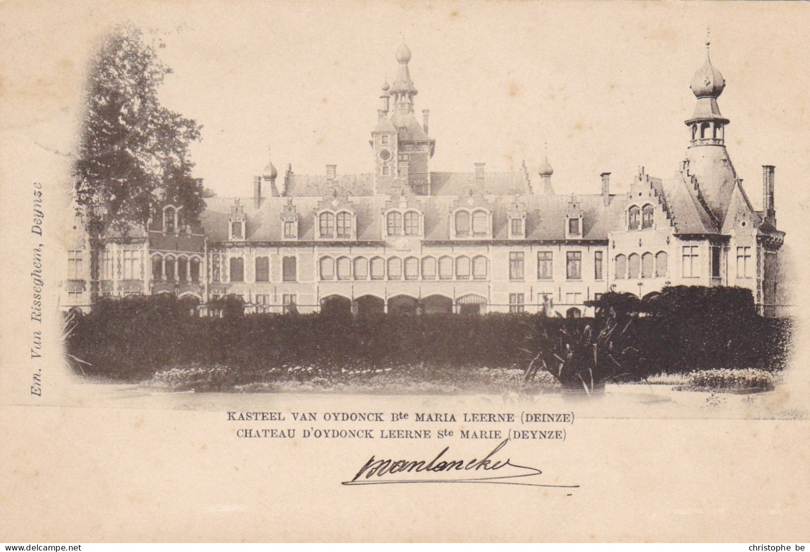 Deinze Bachte Maria Leerne,  Kasteel Oydonck (pk85883) - Deinze