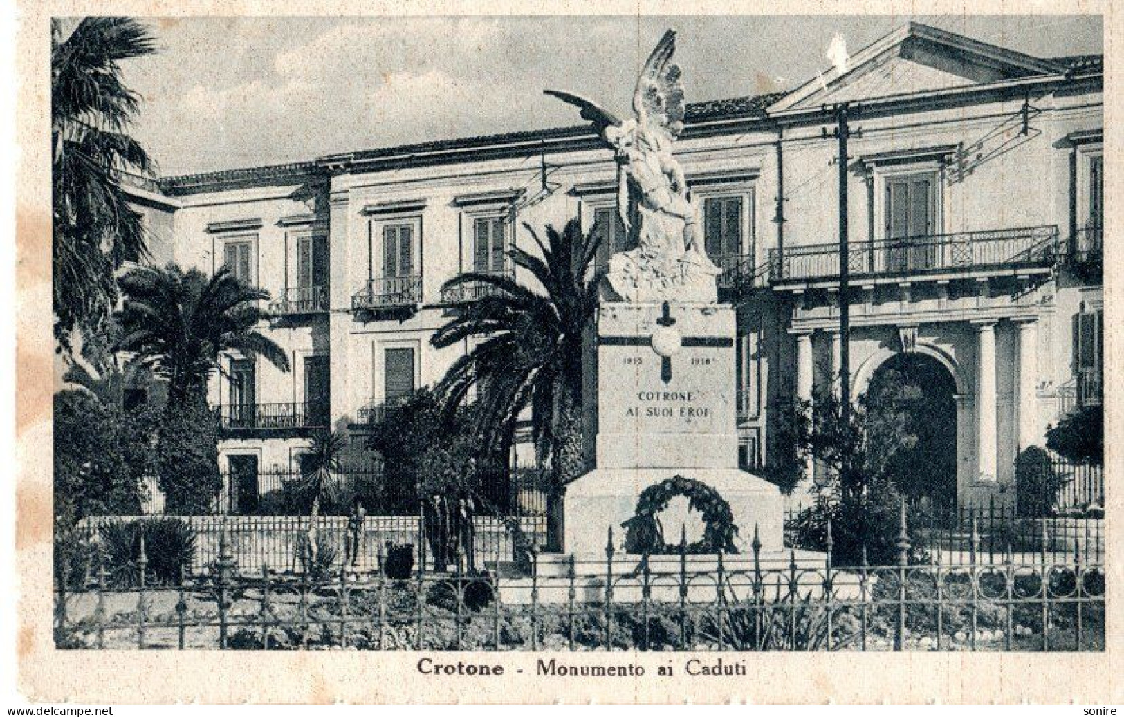 CROTONE - MONUMENTO AI CADUTI - ED.GRILLETTA - VG FP - 6779 - Crotone