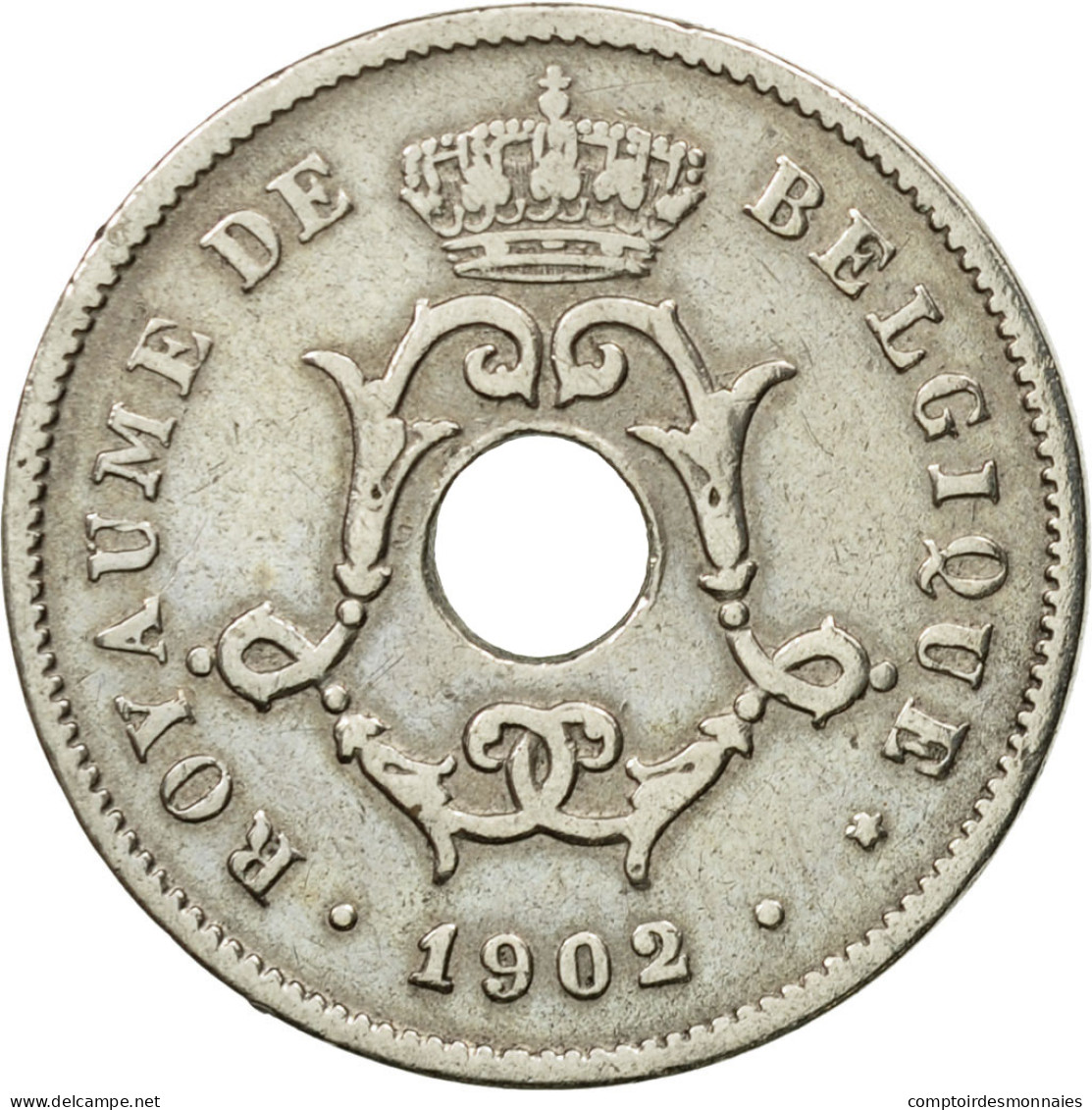 Monnaie, Belgique, 10 Centimes, 1902, TTB, Copper-nickel, KM:48 - 10 Centimes
