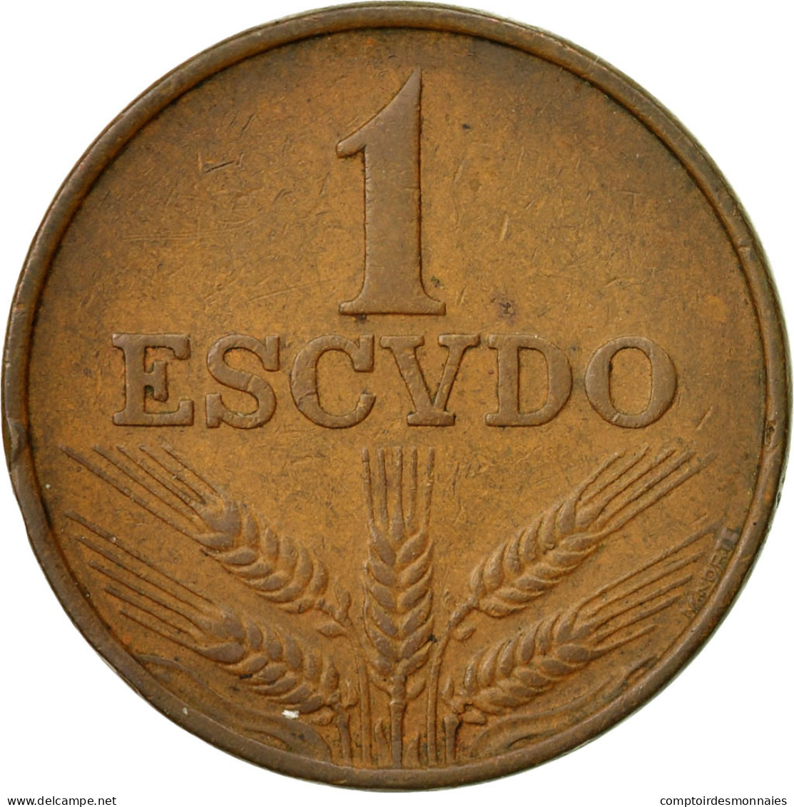 Monnaie, Portugal, Escudo, 1973, TTB, Bronze, KM:597 - Portugal