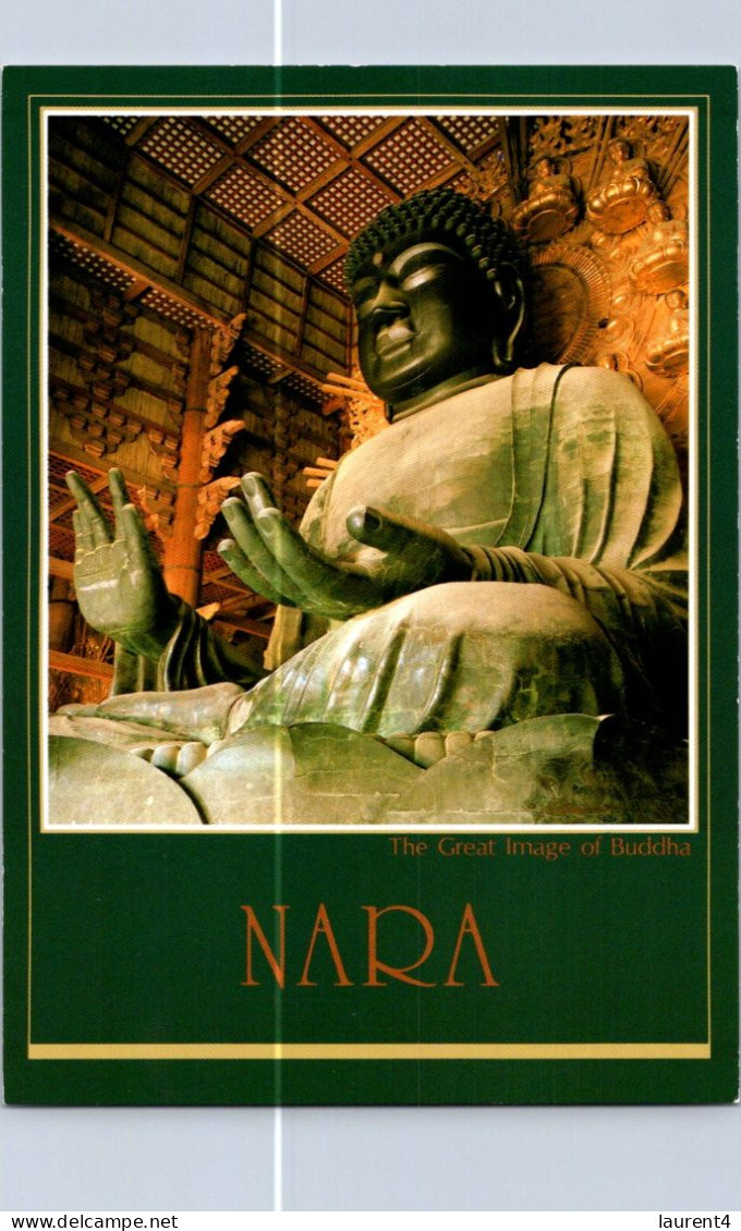 21-11-2023 (3 V 1) Japan - Nara Buddha - Buddismo