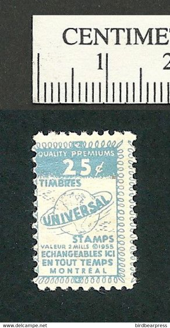 B63-73 CANADA Montreal Universal Trading Stamp MNH - Werbemarken (Vignetten)