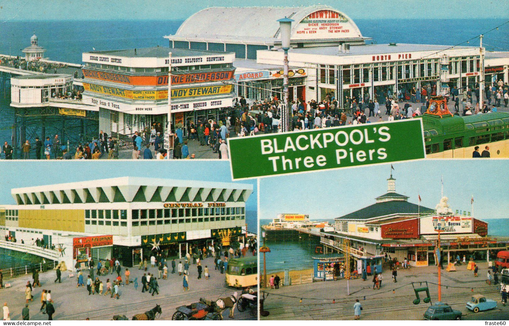 Blackpool's Three Piers - Views / Multivues - Blackpool