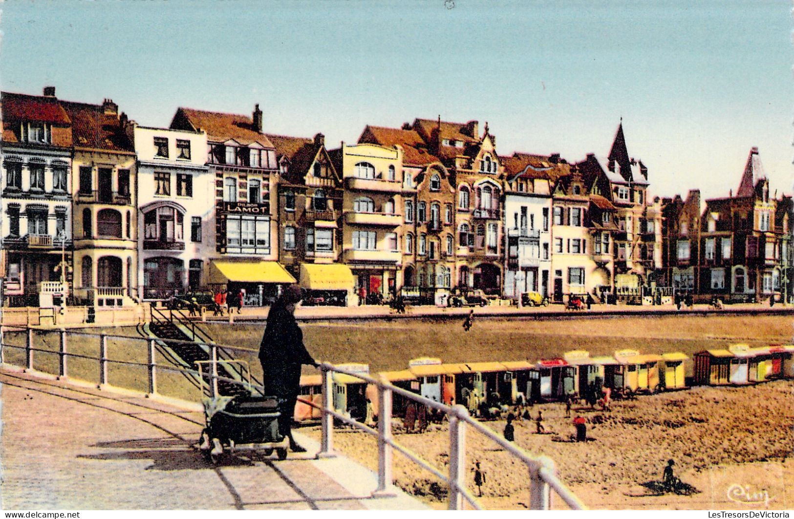 BELGIQUE - Middelkerke - Plage  - Coté Est - Carte Postale Ancienne - Middelkerke