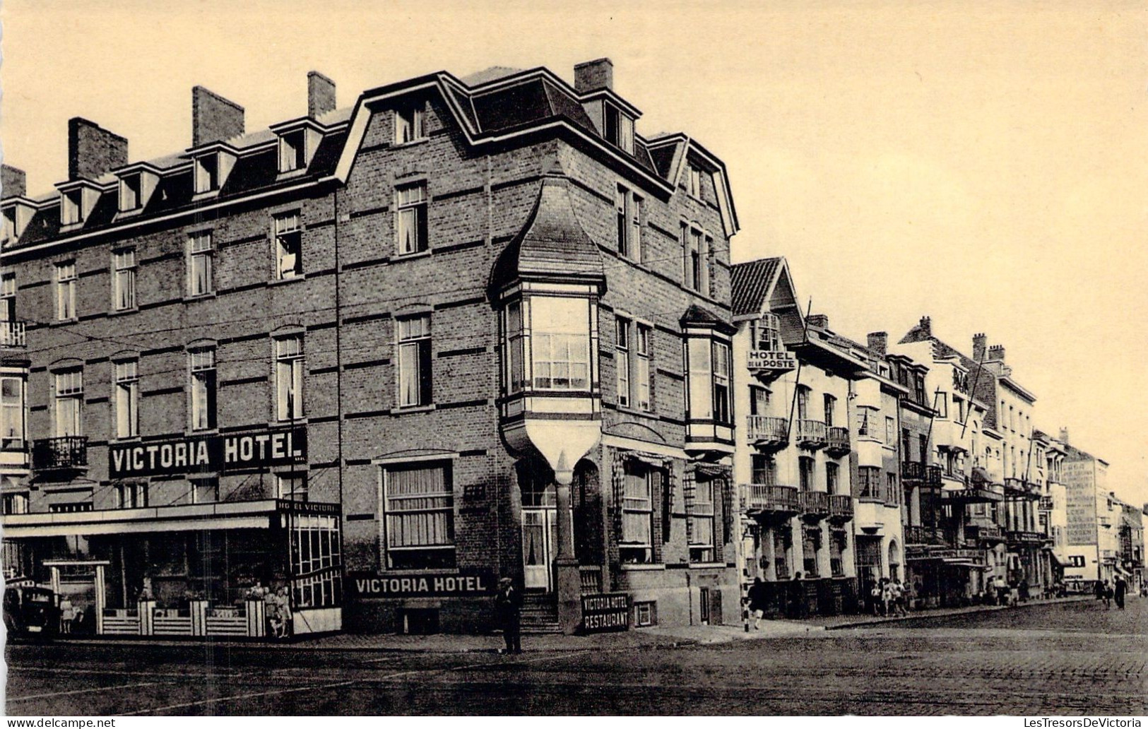 BELGIQUE - Middelkerke - Hotel Victoria - Carte Postale Ancienne - Middelkerke