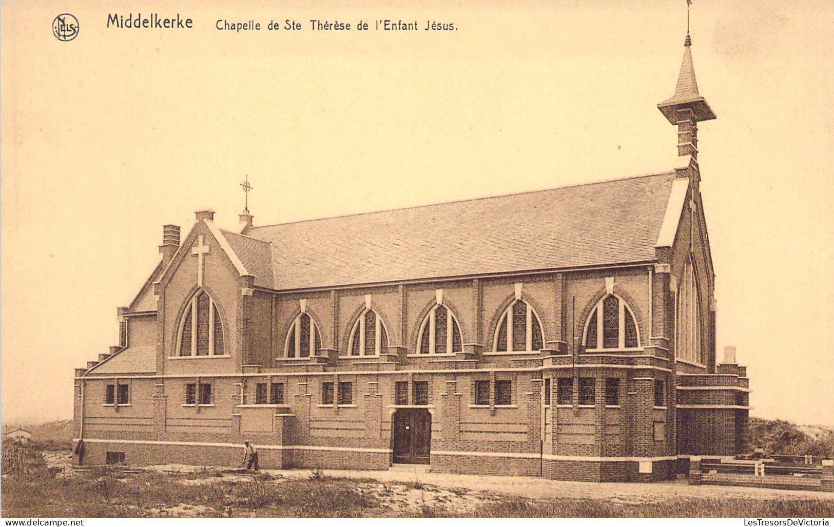 BELGIQUE - Middelkerke - Chapelle De Ste Therese De L'enfant Jésus - Carte Postale Ancienne - Middelkerke