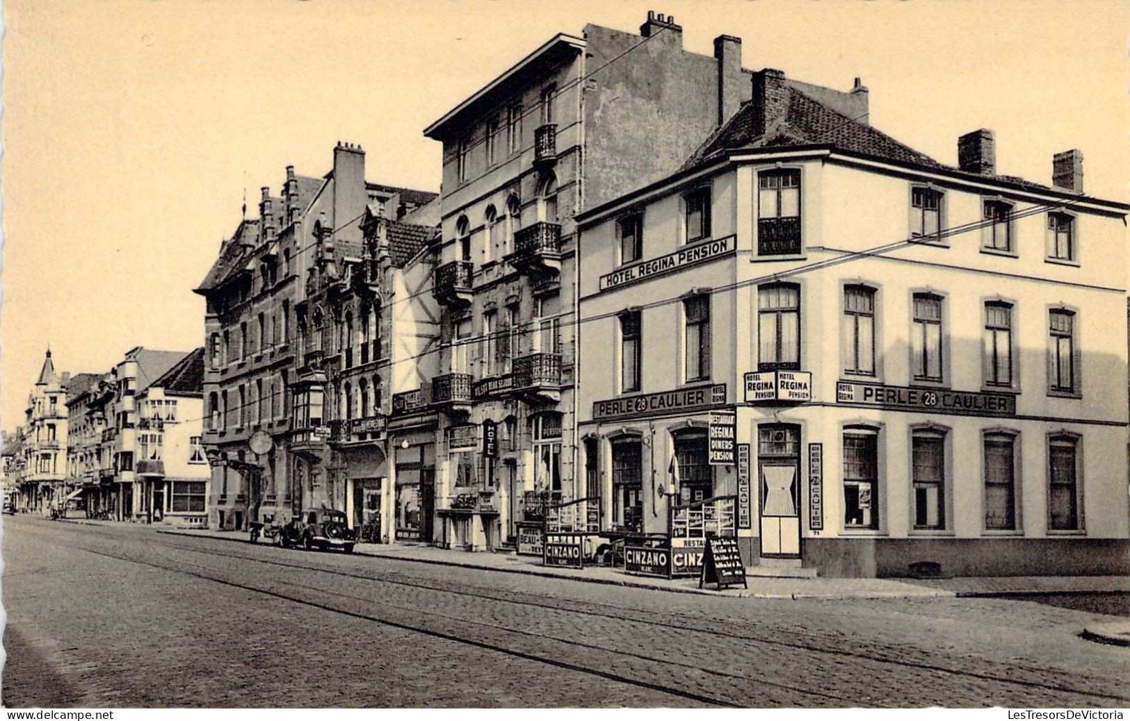 BELGIQUE - Middelkerke - Avenue Leopold - Carte Postale Ancienne - Middelkerke