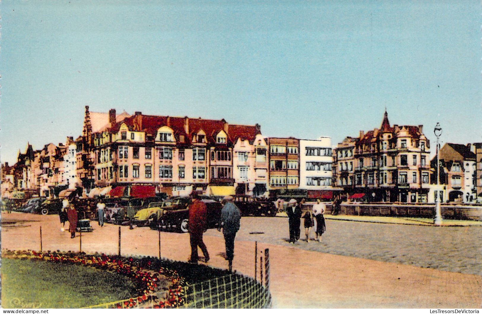 BELGIQUE - Middelkerke - Digue Et Villas - Carte Postale Ancienne - Middelkerke