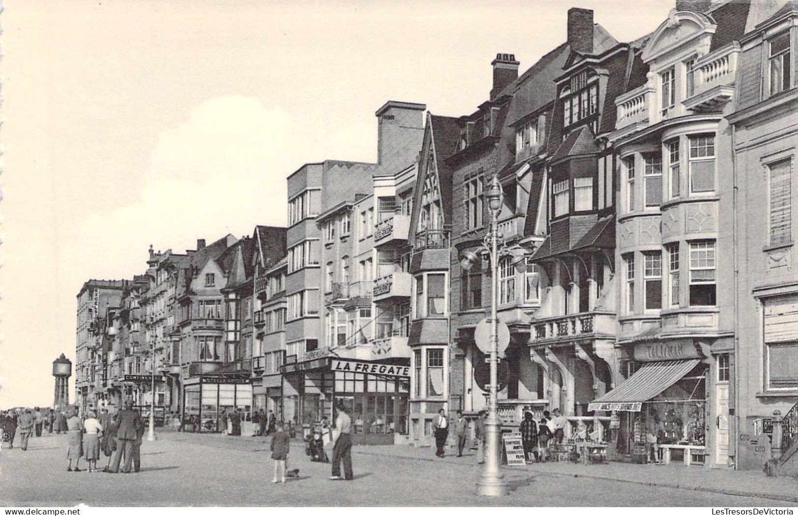 BELGIQUE - Middelkerke - La Digue - De Zeedijk - Carte Postale Ancienne - Middelkerke