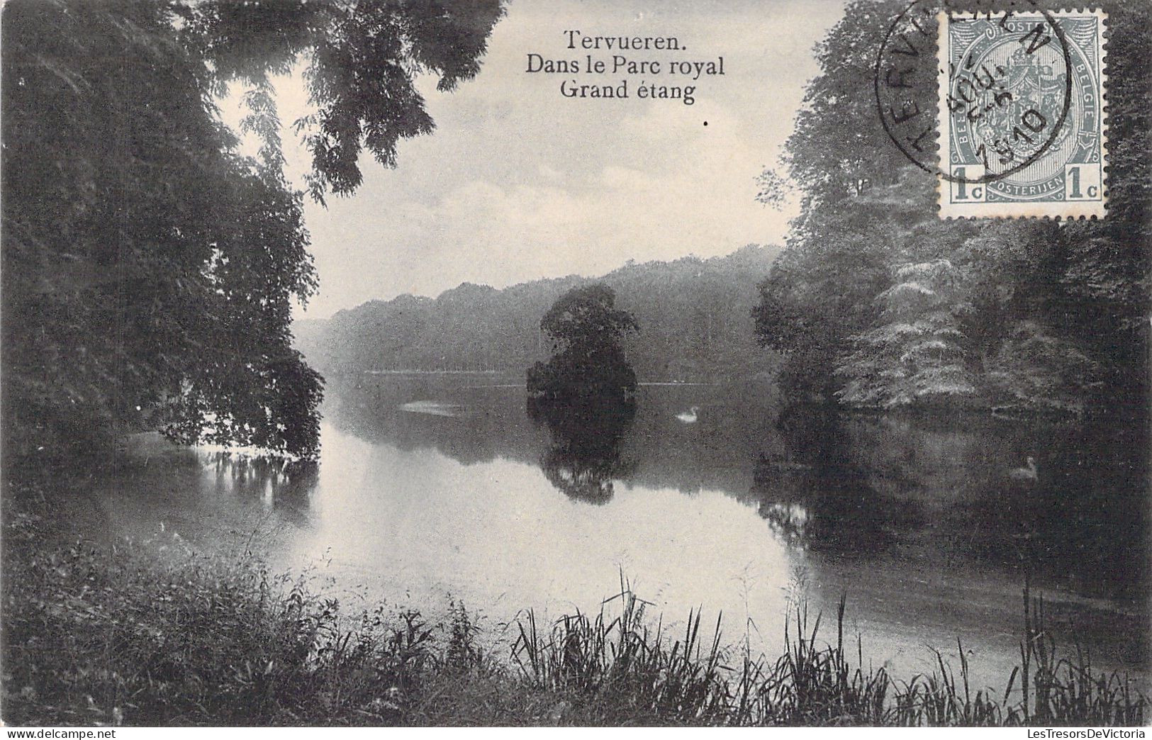 BELGIQUE - Tervueren - Dans Le Parc Royal - Grand Etang  - Carte Postale Ancienne - Tervuren