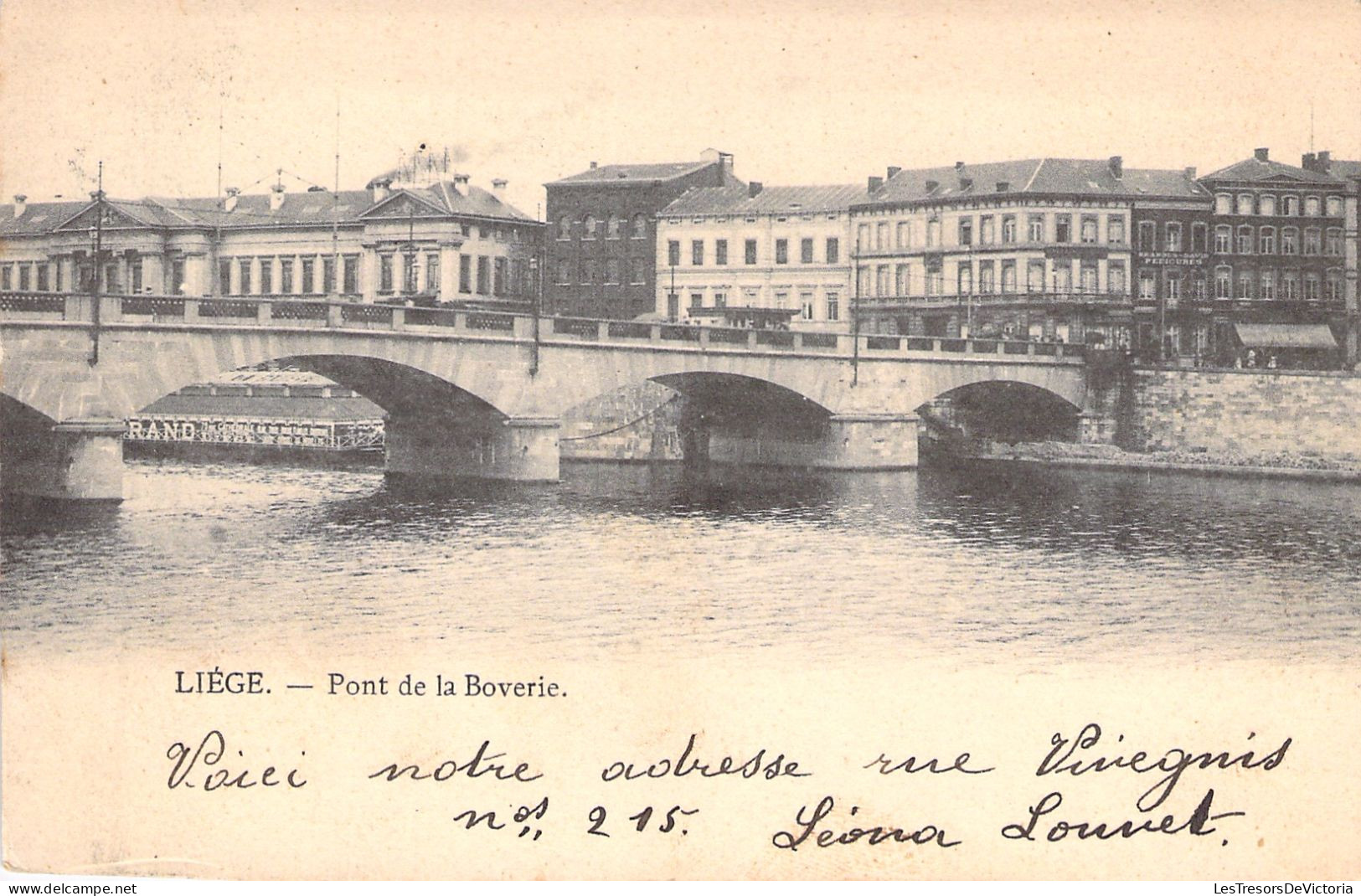 BELGIQUE - Liège - Pont De La Boverie - Carte Postale Ancienne - Luik