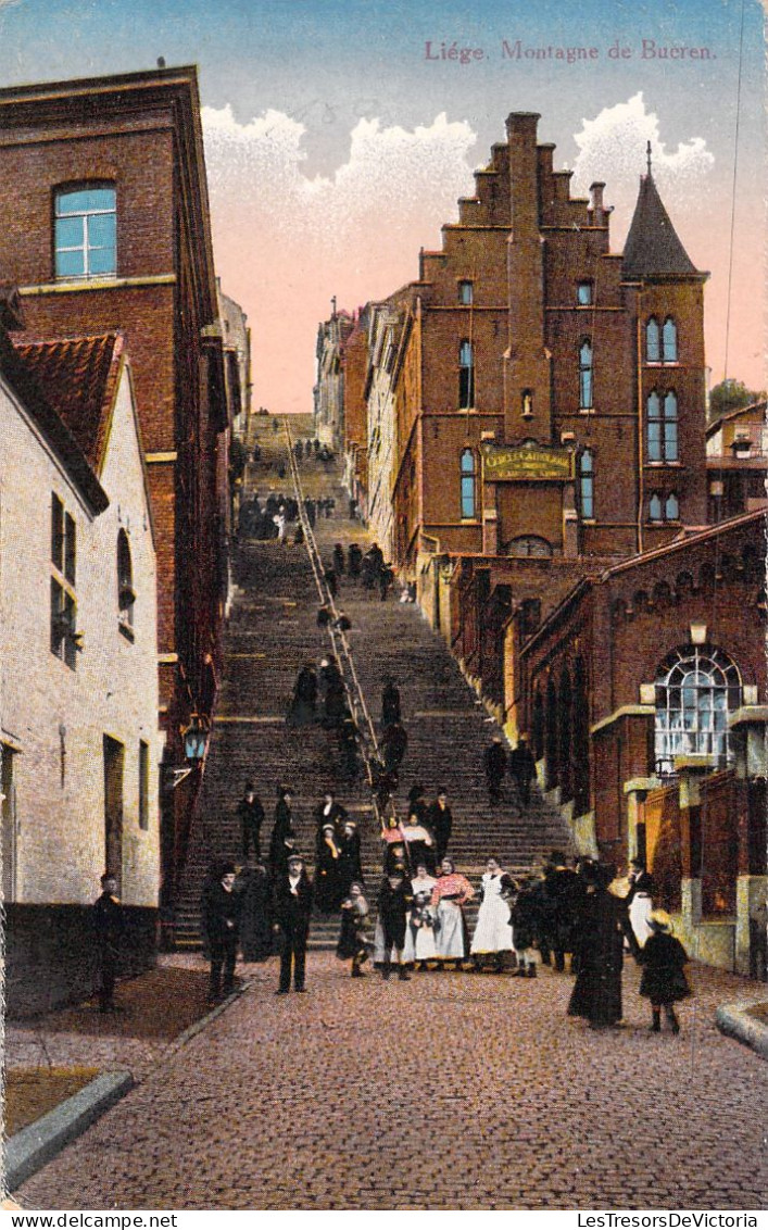 BELGIQUE - Liège - Montagne De Bueren - Carte Postale Ancienne - Luik