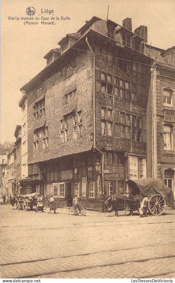 BELGIQUE - Liège - Vieille Maison Du Quai De La Goffe - Maison Havart - Carte Postale Ancienne - Lüttich