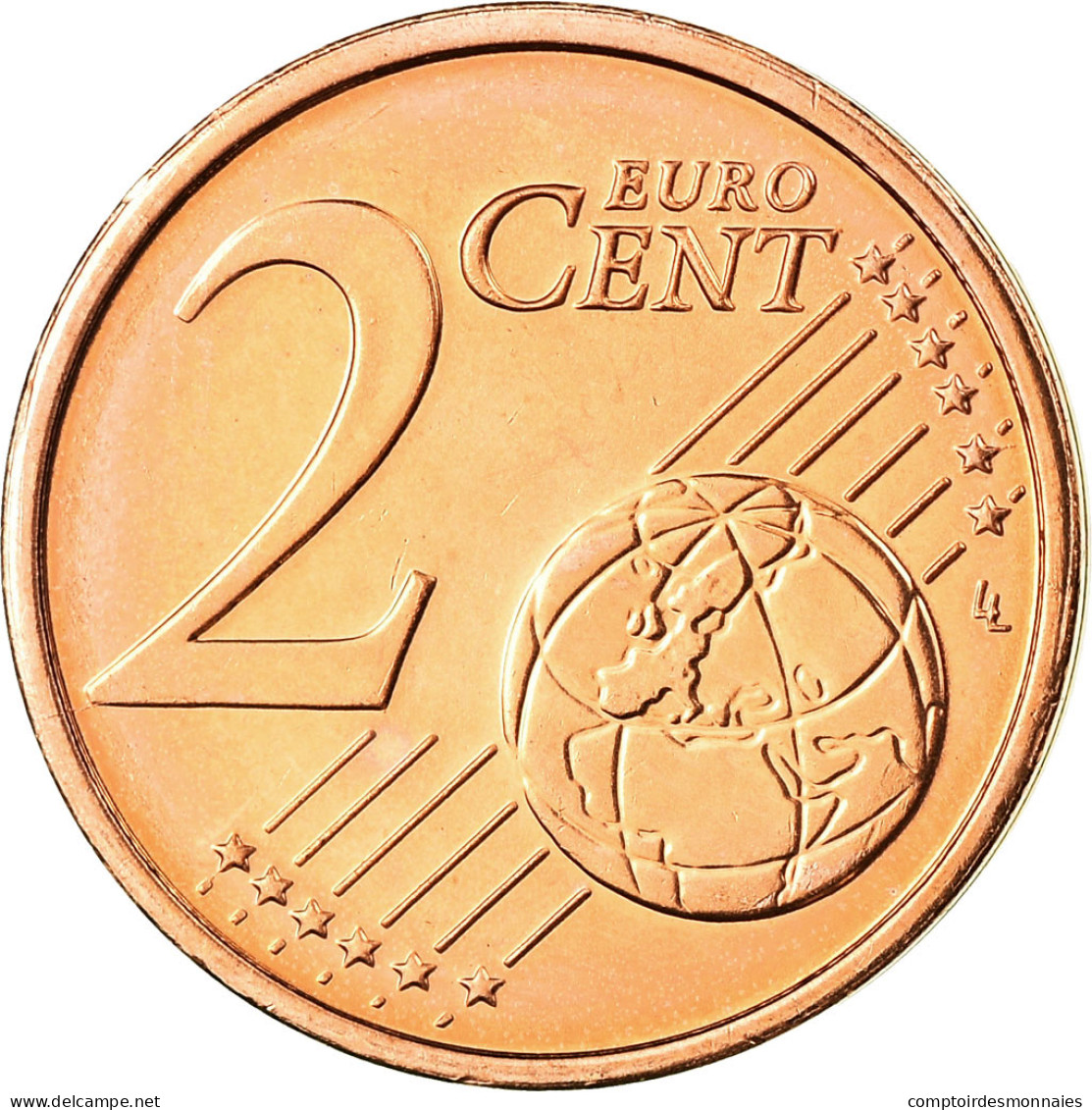 IRELAND REPUBLIC, 2 Euro Cent, 2006, SPL, Copper Plated Steel, KM:33 - Ireland