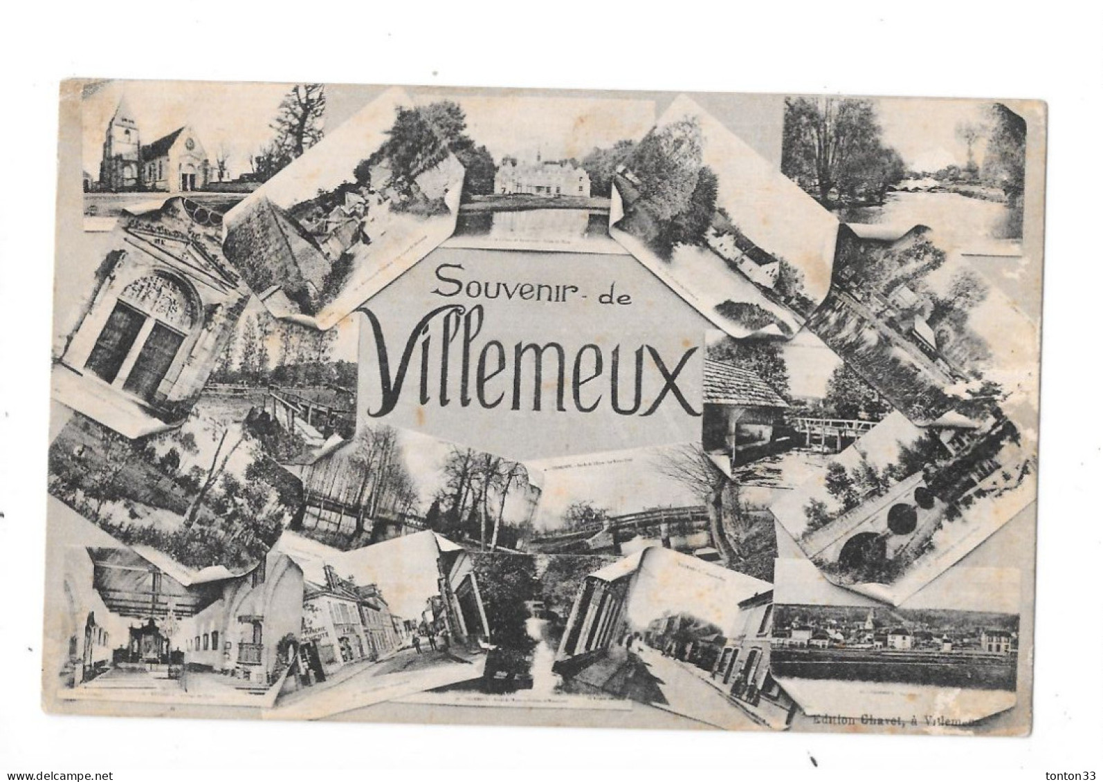 DEPT 28 - Souvenir De VILLEMEUX - MULTIVUES - GEO 1 - - Villemeux-sur-Eure