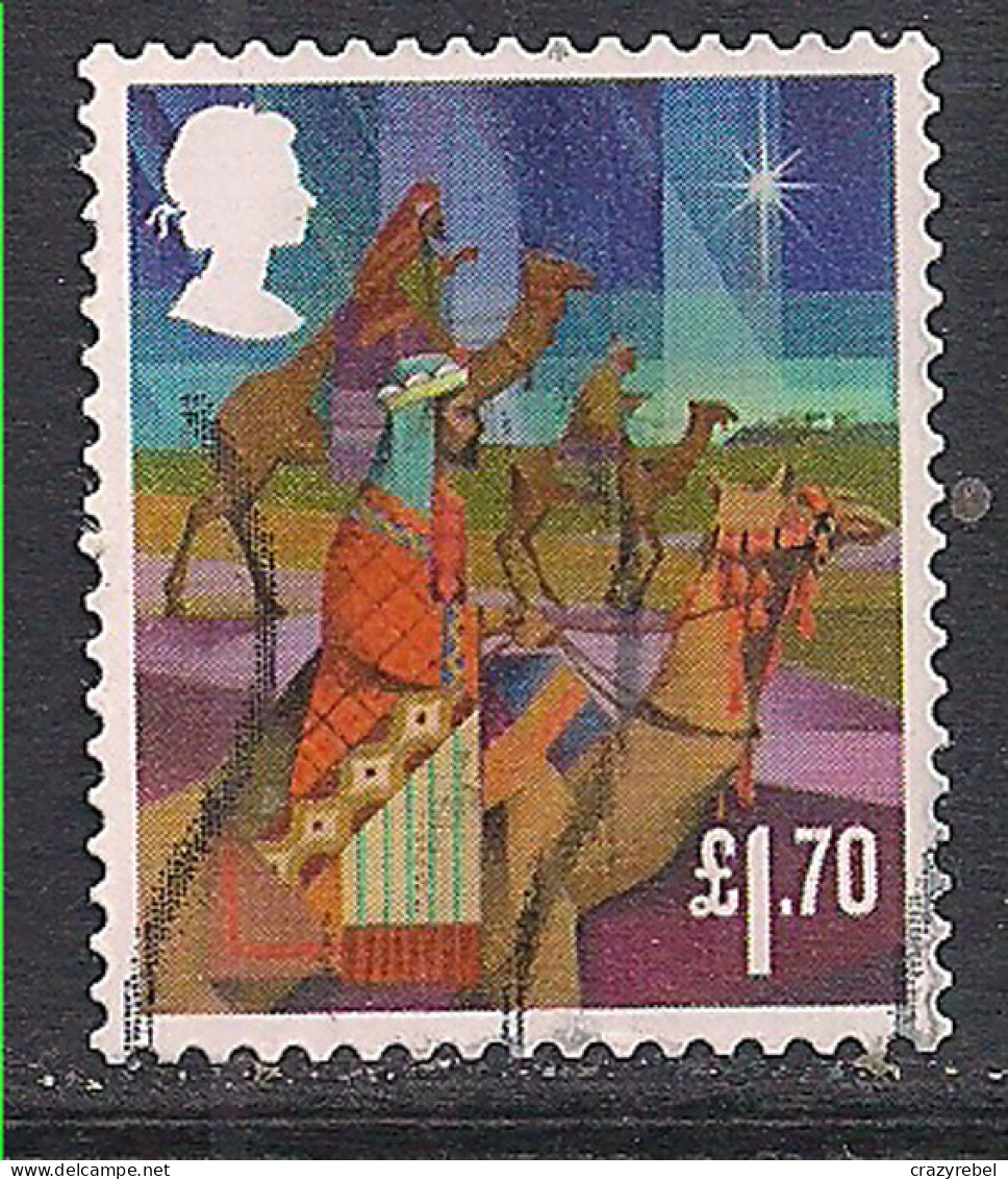 GB 2021 QE2 £1.70 Christmas Used Self Adhesive Wise Men SG 4611 ( E146 ) - Used Stamps