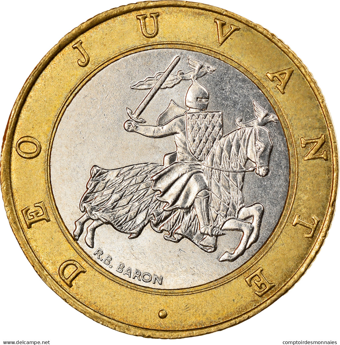 Monnaie, Monaco, Rainier III, 10 Francs, 1998, SUP, Bi-Metallic, Gadoury:MC160 - 1960-2001 Nouveaux Francs