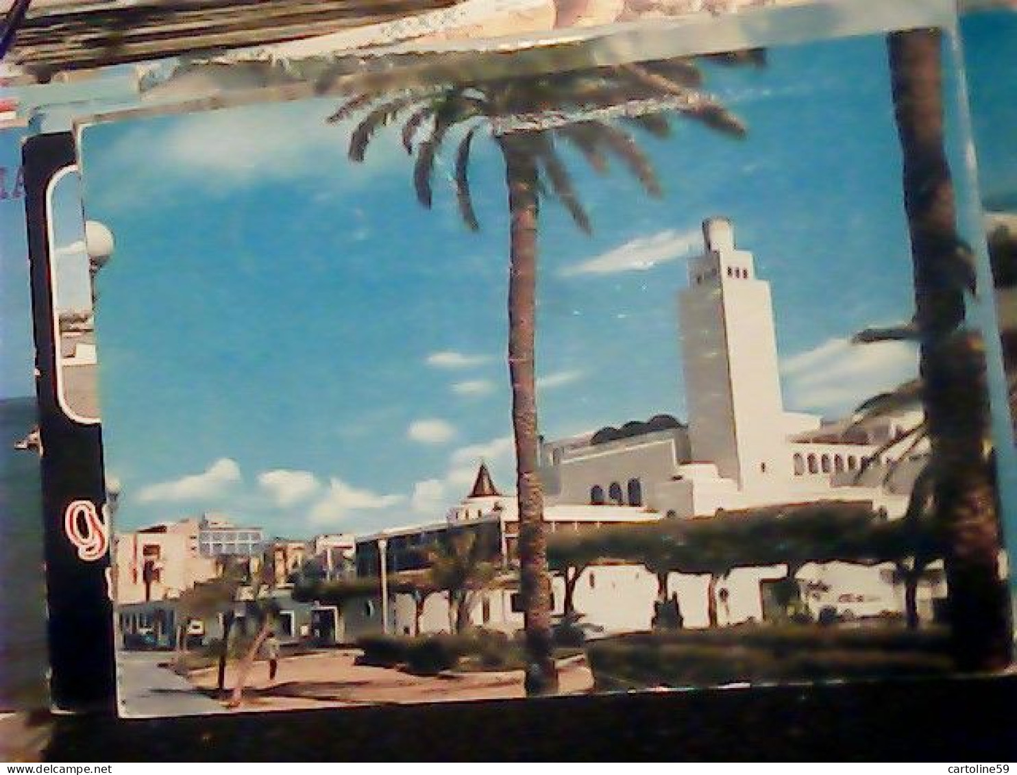 LIBYA LIBIA TRIPOLI UADDAN CASINO HOTEL  V1968 JQ4020 - Libia