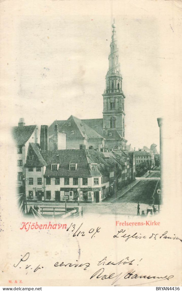 DANEMARK - AFFRANCHISSEMENT Sur CARTE POSTALE PRECURSEUR - 1904. - Maximumkarten (MC)