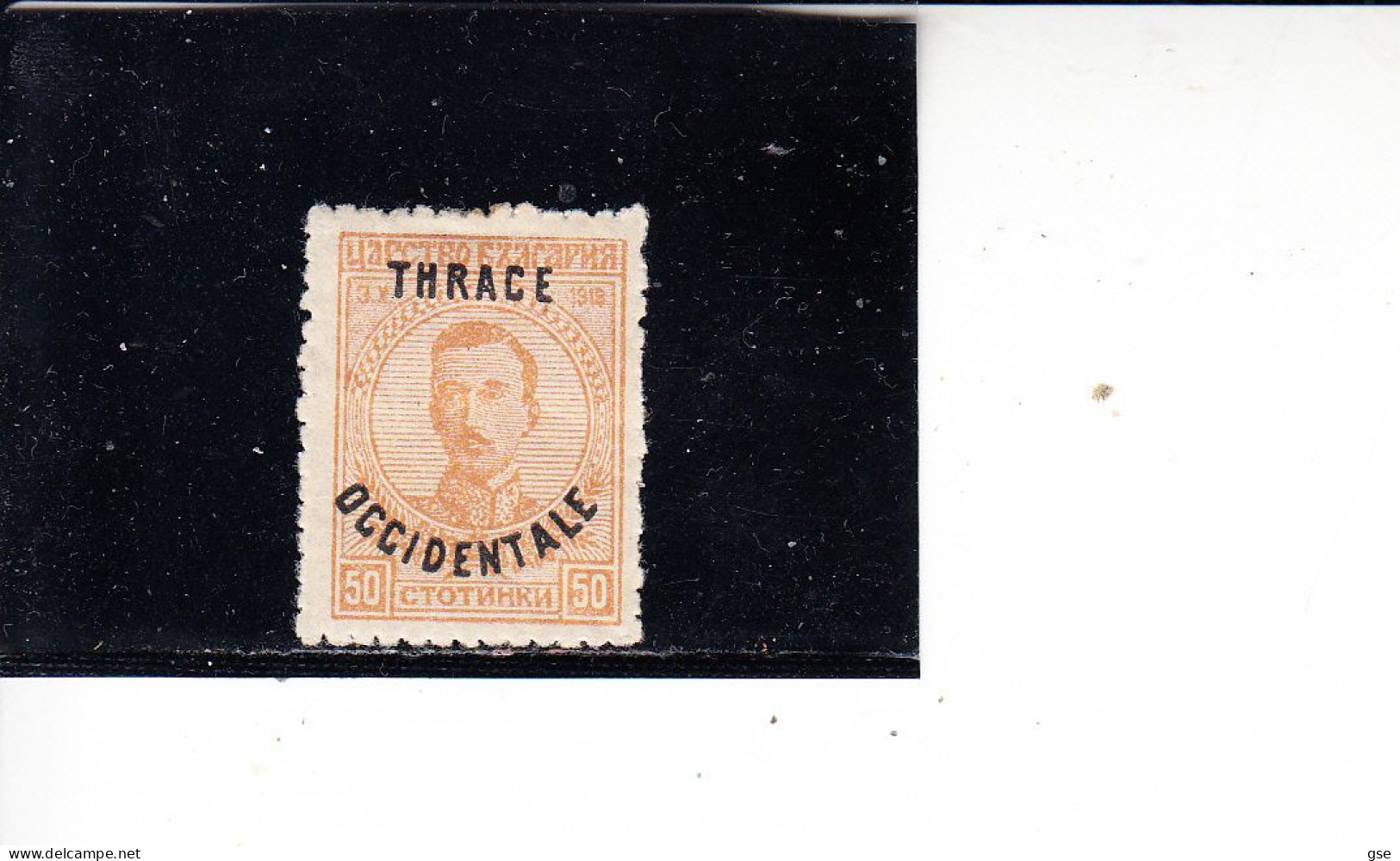 THRACE  1919-20 - Unificato   56* (L) -  Soprastampato - Thrakien