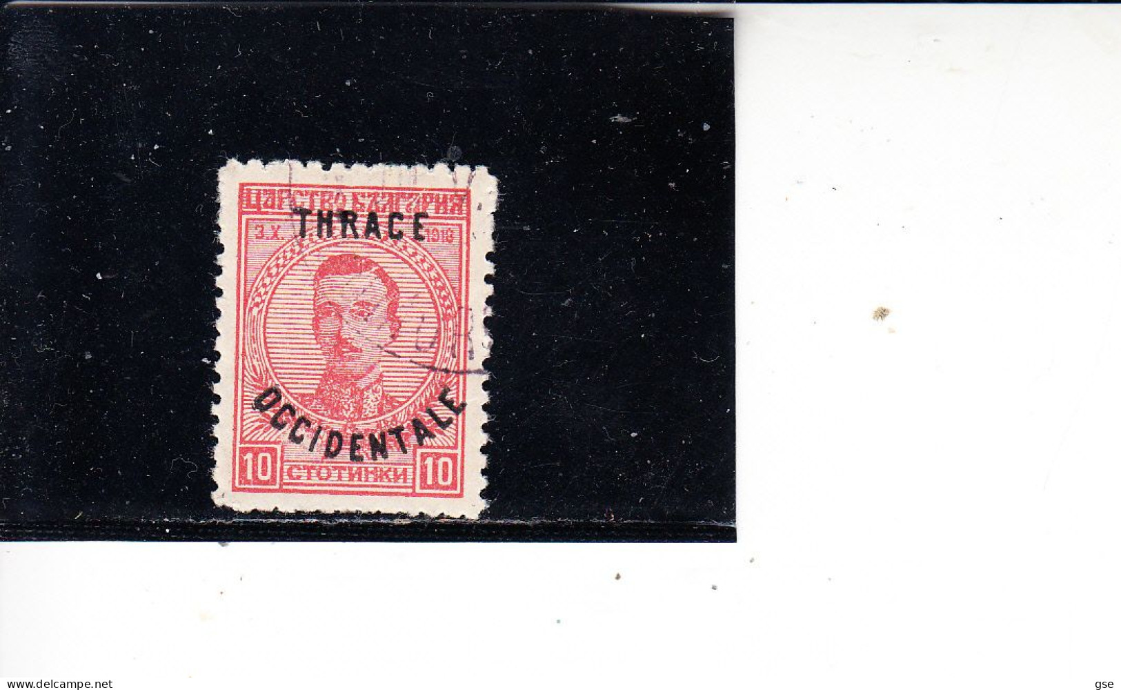 THRACE  1919-20 - Unificato  52° -  Soprastampato - Thrakien