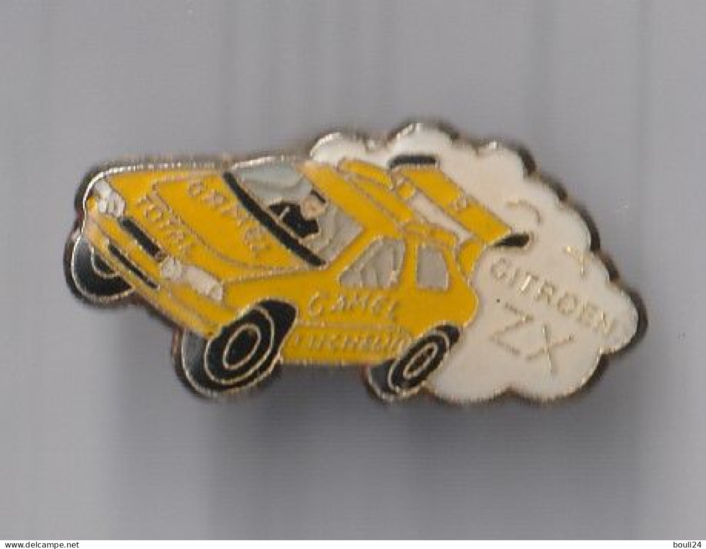 PIN'S THEME RALLYE   CITROEN  ZX   EPOXY  SPONSOR CAMEL - Rallye