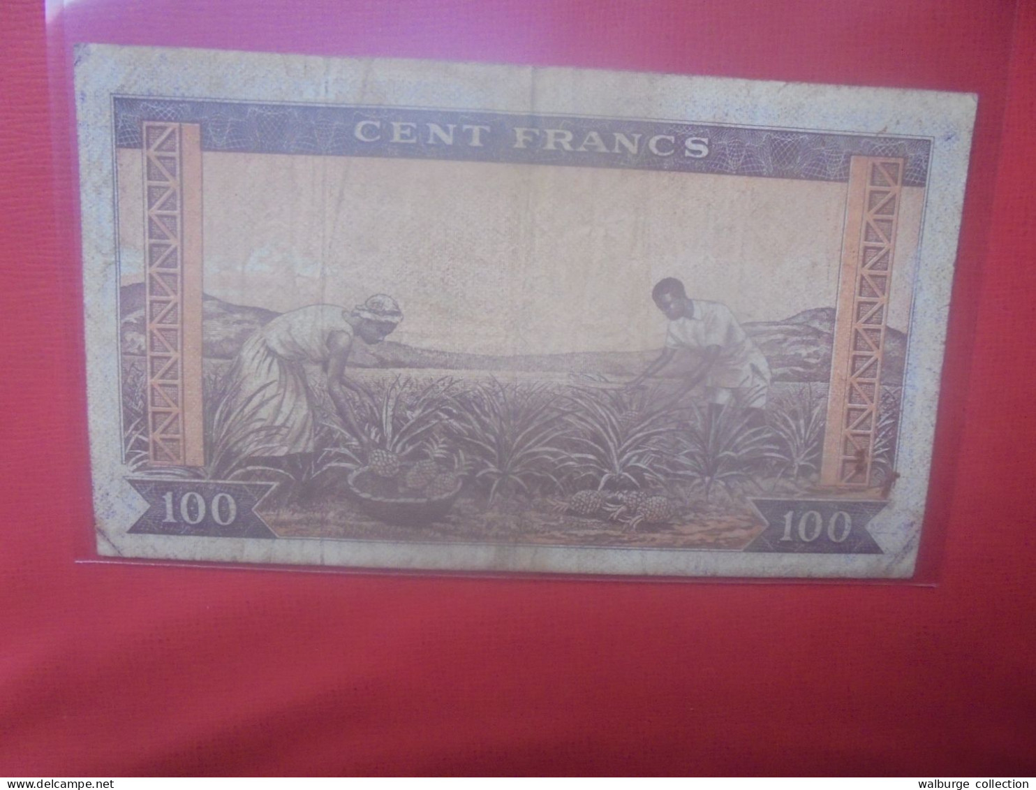 GUINEE 100 FRANCS 1960 Circuler (B.31) - Guinee