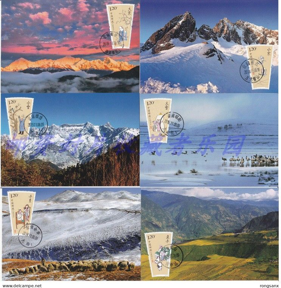 2019-31 CHINA FESTIVAL OF The Lunar Calendar-WINTER LOCAL MC-YN - Tarjetas – Máxima