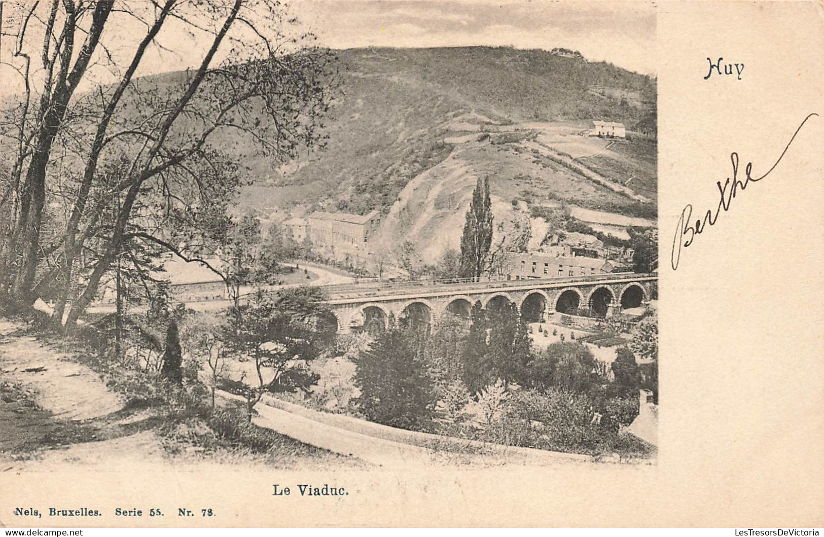 BELGIQUE - Huy - Le Viaduc - Vue - Carte Postale Ancienne - Huy