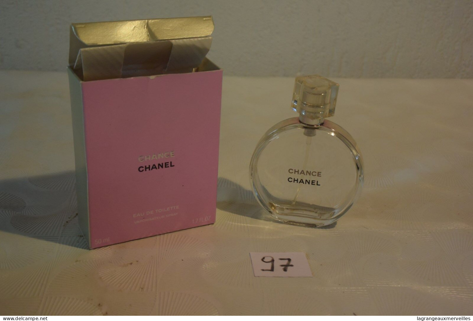 C97 Bouteille De Parfum De Collection De Chanel Chance Flacon - Miniatures (avec Boite)