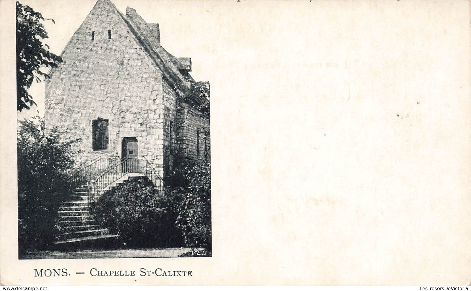 BELGIQUE - Mons - Chapelle Saint-Calinte - Carte Postale Ancienne - Mons