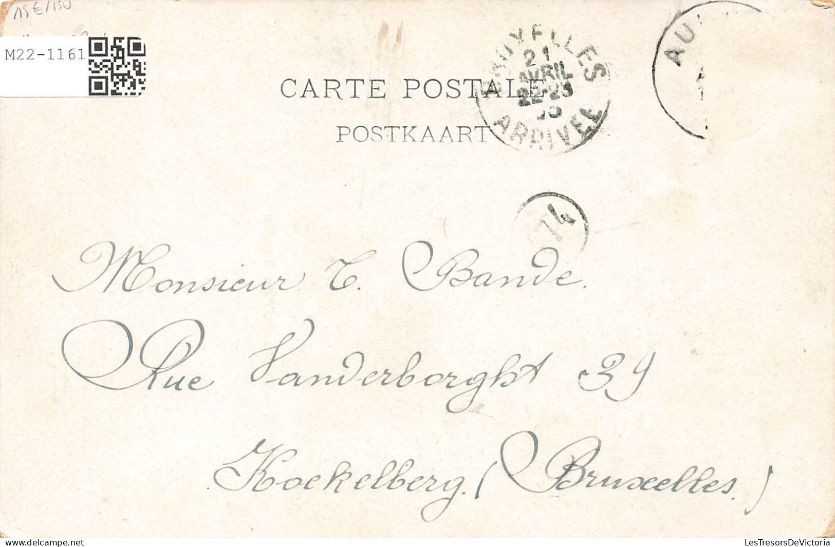 BELGIQUE - Mons - Intérieur De Sainte-Waudru - Carte Postale Ancienne - Mons