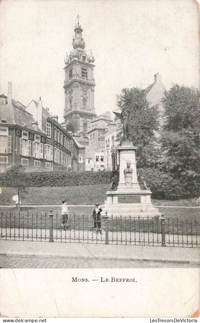 BELGIQUE - Mons - Le Beffroi - Carte Postale Ancienne - Mons