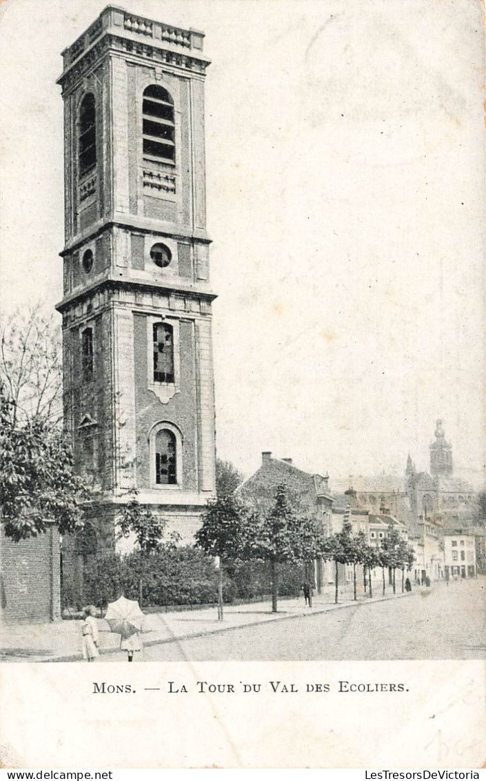 BELGIQUE - Mons - La Tour Du Val Des écoliers - Carte Postale Ancienne - Mons