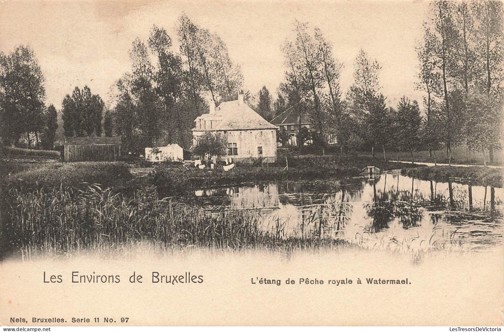 BELGIQUE - Les Environs De Bruxelles - L'Etang De Pêche Royale à Watermael - Carte Postale Ancienne - Autres & Non Classés