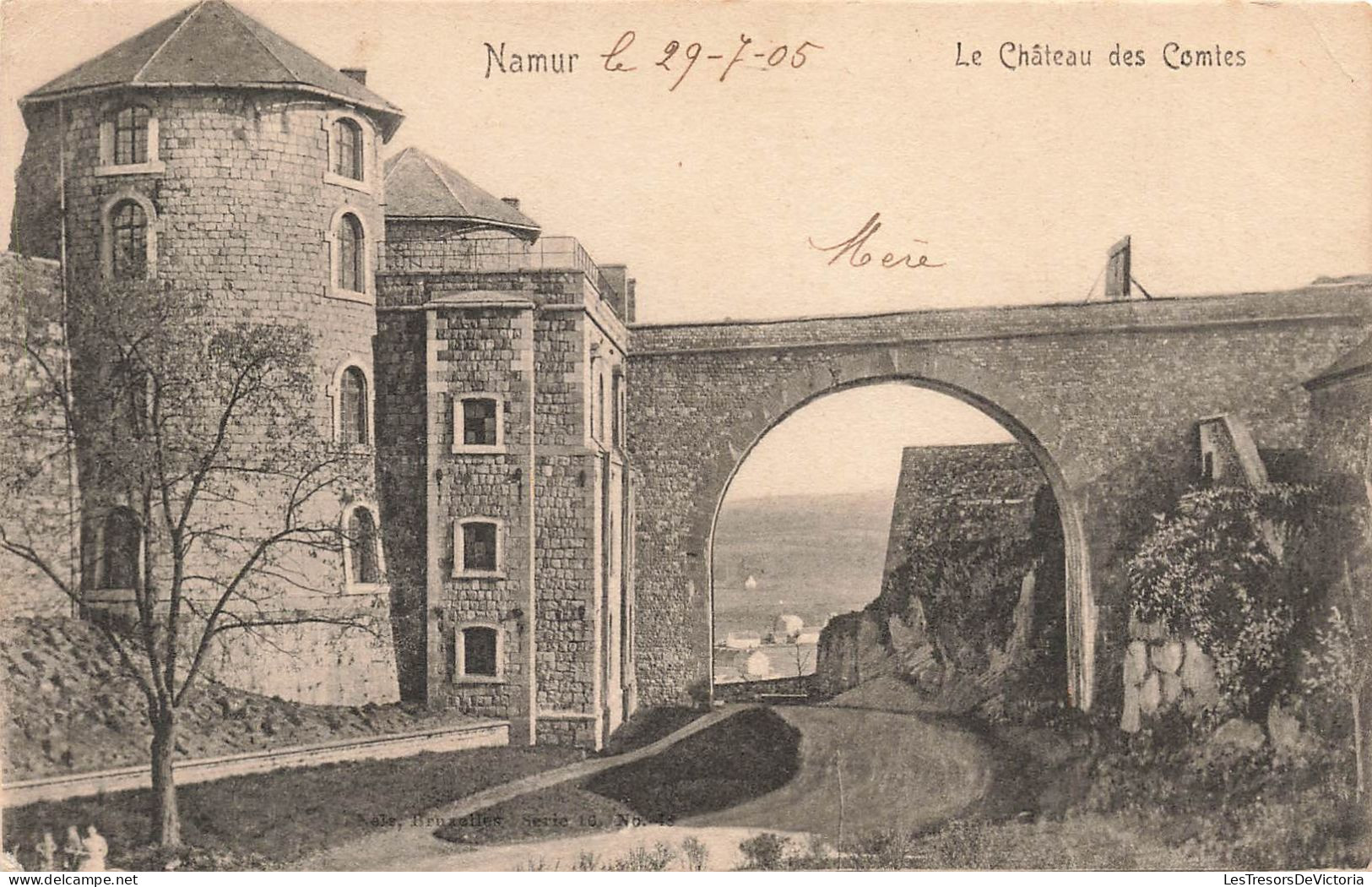 BELGIQUE - Namur - Le Château Des Comtes - Carte Postale Ancienne - Namur