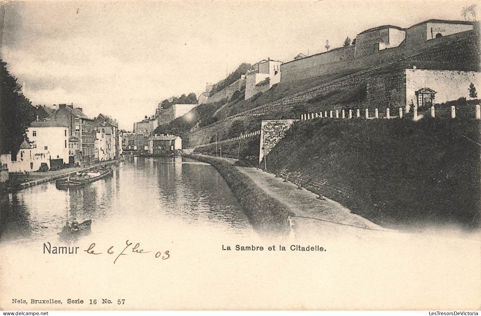 BELGIQUE - Namur - La Sambre Et La Citadelle - Carte Postale Ancienne - Namen